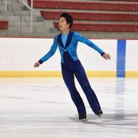 Japanese-American Tomoki Hiwatashi, seen here last year, went to the world junior championships as a replacement for the injured Nathan Chen and came away with a bronze medal in the men\'s singles on Friday. | STEVE HIWATASHI