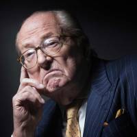 France’s far-right National Front founder Jean-Marie Le Pen poses in Saint-Cloud, west of Paris, on Jan. 27. Elder Le Pen convicted of dismissing Holocaust