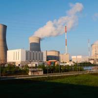 The Belgian nuclear power plant of Tihange is seen in 2009 near Huy. Germany asked neighboring Belgium on Wednesday to temporarily shutter two aging nuclear plants near their border over safety concerns. | AFP-JIJI