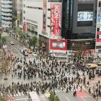 Shibuya’s famed pedestrian crossing was widely shared online by tourists. | ISTOCK