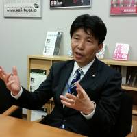 Liberal Democratic Party lawmaker Ichita Yamamoto is interviewed at his office in Tokyo on Thursday. Abe insider wages one-man campaign to challenge foreign media over reporting 'mistakes'