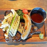 The meaty \"service lunch,\" served with a 200-gram steak | J.J. O\'DONOGHUE