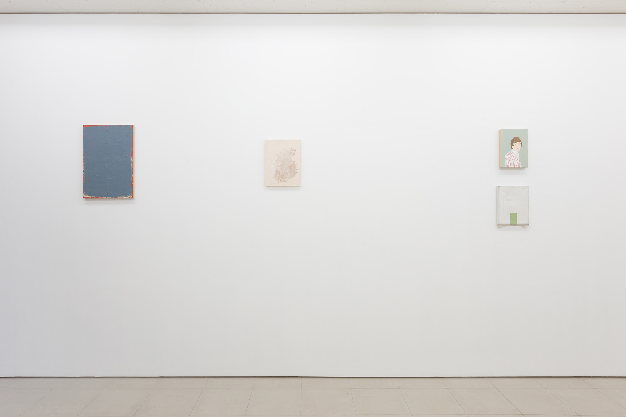 Installation view of Richard Aldrich's 'Eight Paintings' solo show at Misako & Rosen | KEI OKANO