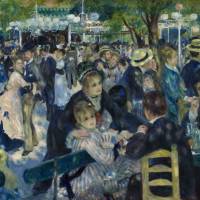 \"Dance at Le Moulin de la Galette\" (1876) | MUSÉE D\'ORSAY, PARIS, &#169; MUSÉE D\'ORSAY, DIST. RMN-GRAND PALAIS / PATRICE SCHMIDT / DISTRIBUTED BY AMF