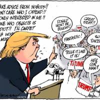 Trump: an ideologue in the Groucho Marx mold