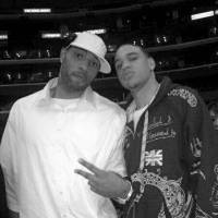 Longtime NBA forward Kenyon Martin (left) and his half brother Richard Roby of the Akita Northern Happinets share a common bond in basketball. | COURTESY OF RICHARD ROBY