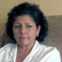 Tina Cordova speaks last July from Albuquerque, New Mexico, about her late father, Anastacio Cordova, who she believes was affected by the atomic bomb Trinity Test, in New Mexico. Cordova, co-founder of the Tularosa Basin Downwinders, says the U.S. government has never acknowledged how the Trinity Test hurt Tularosa residents. Trinity Test residents praise Obama's plan to visit Hiroshima