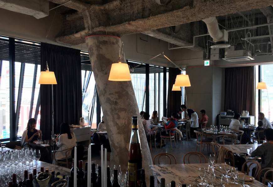 The Apollo The Apollo, which occupies the top floor the newly opened Tokyu Plaza Ginza, marries eastern Mediterranean flavors with the lightness of touch that characterizes the best of contemporary Australian cooking. | ROBBIE SWINNERTON