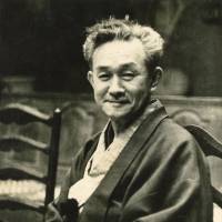 A portrait photograph of Soetsu Yanagi taken in 1954 | THE JAPAN FOLK CRAFTS MUSEUM