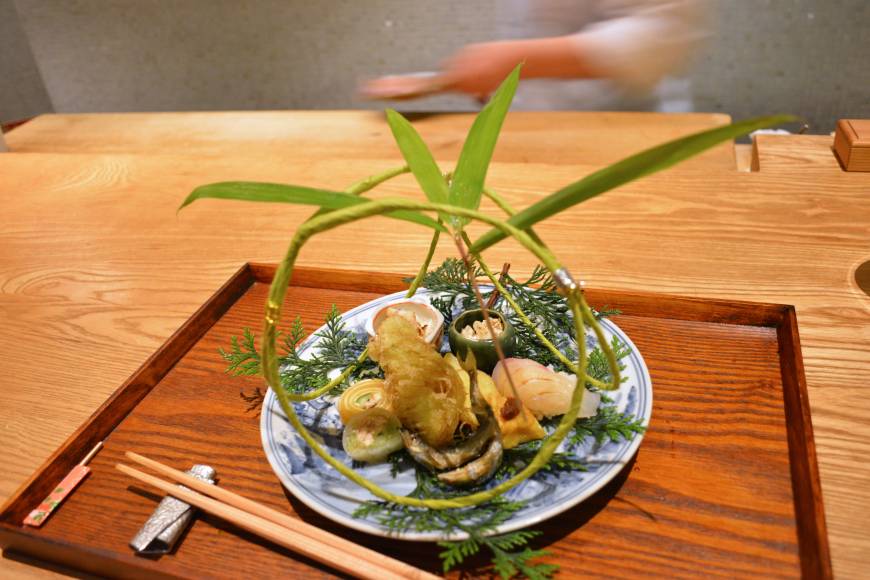 Kakomi The elaborate hassun (a course of mixed seasonal food) at Kakomi | J.J. O'DONOGHUE