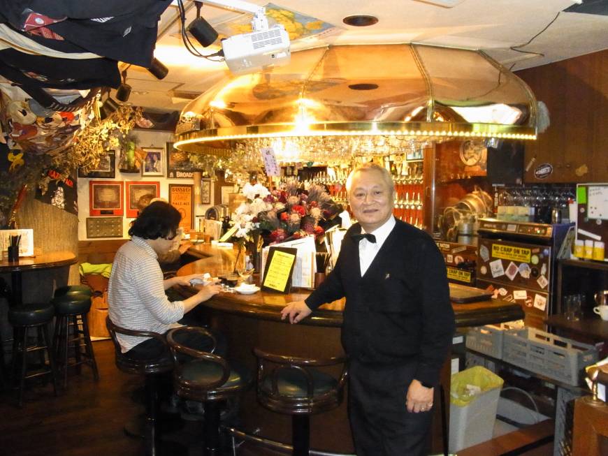 Popeye Tatsuo Aoki opened up Strange Brewing to provide beer for Popeye in Ryogoku. | DANIEL MORALES