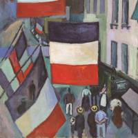 Marcel Duchamp’s “Bicycle” (1913); Raoul Dufy’s “Street Decked with Flags” (1906) Paris' Pompidou waves the flag of French art