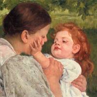 \"Maternal Caress\" (1896) | COURTESY OF THE PHILADELPHIA MUSEUM OF ART, BEQUEST OF AARON E. CARPENTER, 1970