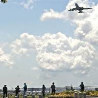 Onward and upward: Plane taking off from Narita International Airport | REUTERS