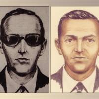 Artist sketches released by the FBI of a man calling himself D.B. Cooper, who vanished in 1971 with &#36;200,000 after hijacking an airliner over the U.S. Pacific Northwest. | REUTERS