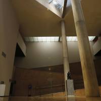 The interior of the National Museum of Western Art in Tokyo is seen in this photo. | KYODO
