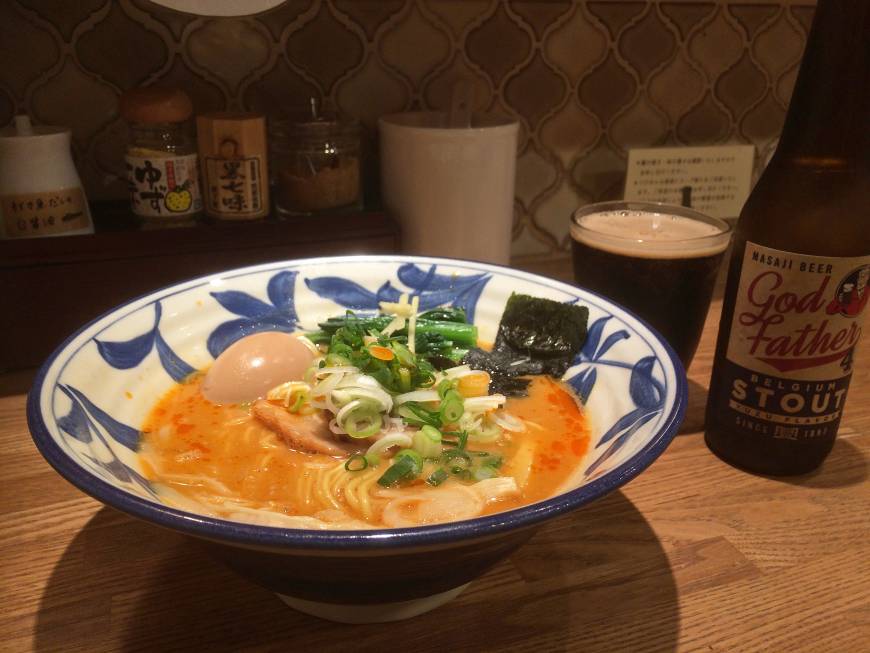 Menya Nukaji Ramen and craft beer | ROBBIE SWINNERTON