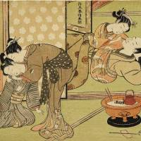 “Two couples in a teahouse” Suzuki Harunobu 1769-70, from the Sir Edmund Walker Collection Is Japan ready for the LGBTQ revolution?