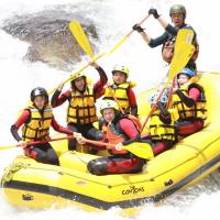 On a rapid learning curve: White-water rafting can be a character-building experience for kids. Test the white waters this summer