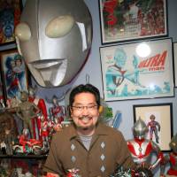 Mark Nagata, a lifelong collector of Ultraman merchandise | COURTESY OF MARK NAGATA