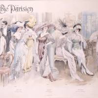 \"Chic Parisien\" (fashion plate, 1910s) | HIROSHIMA MUSEUM OF ART