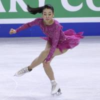 Three-time world champion Mao Asada will compete at Skate America and the Trophee de France during the upcoming Grand Prix season. | AP