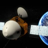 China\'s Mars probe is shown in an illustration released Tuesday by the Chinese State Administration of Science, Technology and Industry for National Defense. | REUTERS