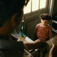 It\'s no small thing: Jakob Salvati as Pepper Busbee in \"Little Boy.\" | &#169; 2014 LITTLE BOY PRODUCTION, LLC. ALL RIGHTS RESERVED