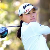 Sakura Yokomine shot a 5-under par 67 on Friday at the Canadian Pacific Women\'s Open in Calgary, Alberta. | KYODO