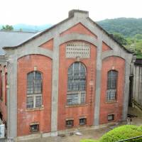 This historic building at Kansai Electric Power Co.\'s Keage Power Station is no longer in use, but the plant remains active today. | KYODO