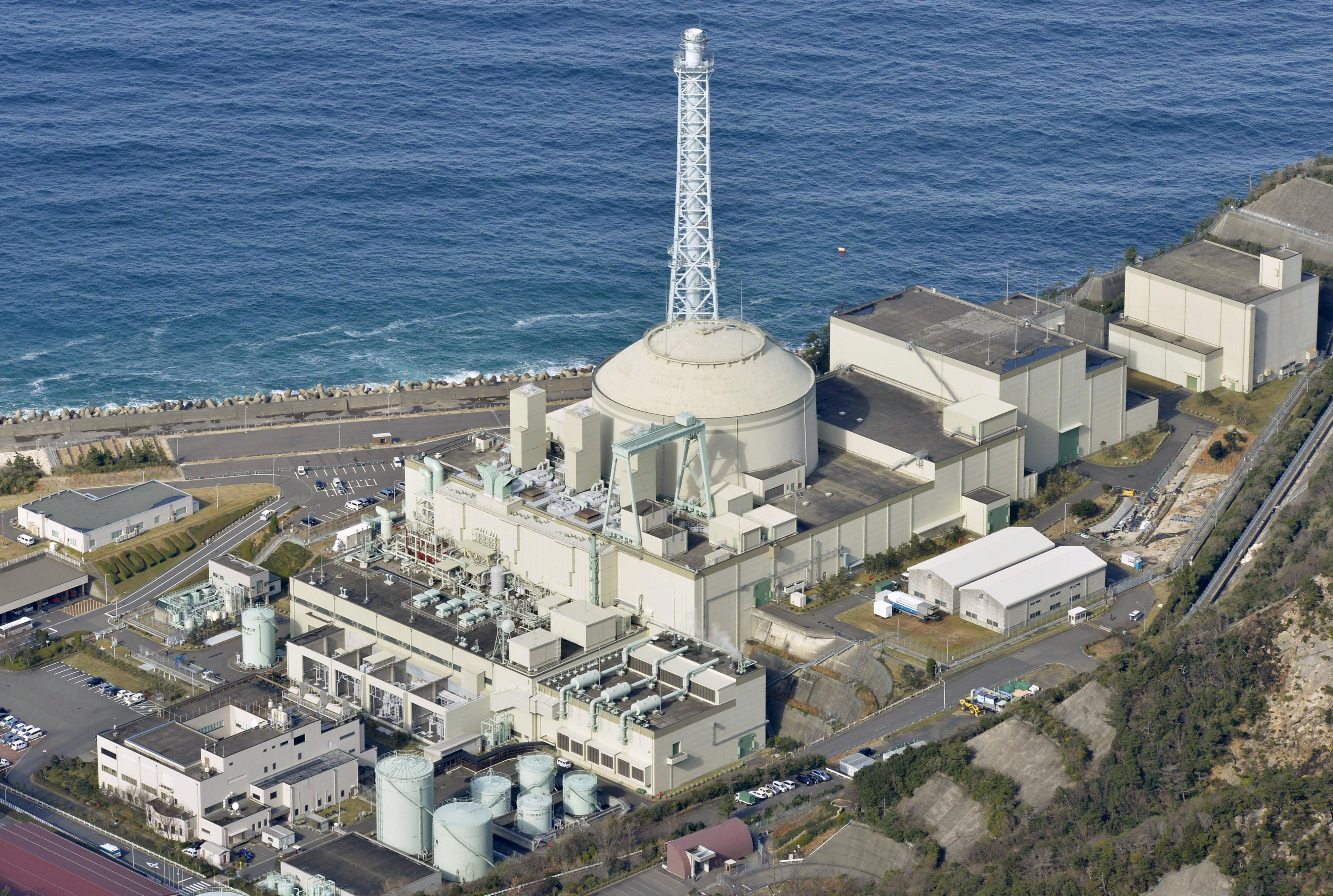 The Monju plant in Tsuruga, Fukui Prefecture, is seen in this file photo from January. Its scrapping will leave a massive plutonium stockpile that cannot be reduced quickly. | KYODO