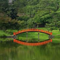 Bridge over still waters: The Daijo-in Temple garden is a peaceful shadow of its former self. Strolling the quiet alleyways of Japan's forgotten capital