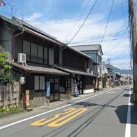 A street In downtown Yaizu, Yakumo-dori, has been named after Hearn based on his Japanese name, Koizumi Yakumo. | AYAKO NASUNO