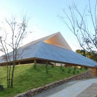 Hiroshi Sambuichi’s Naoshima Hall on the island of Naoshima was completed in 2015. Hiroshi Sambuichi: The nature of architecture