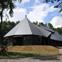  The Afan Woodland Trust’s brand-new Doug Joiner Kurohime Horse Lodge. | COURTESY OF AFAN WOODLAND TRUST
