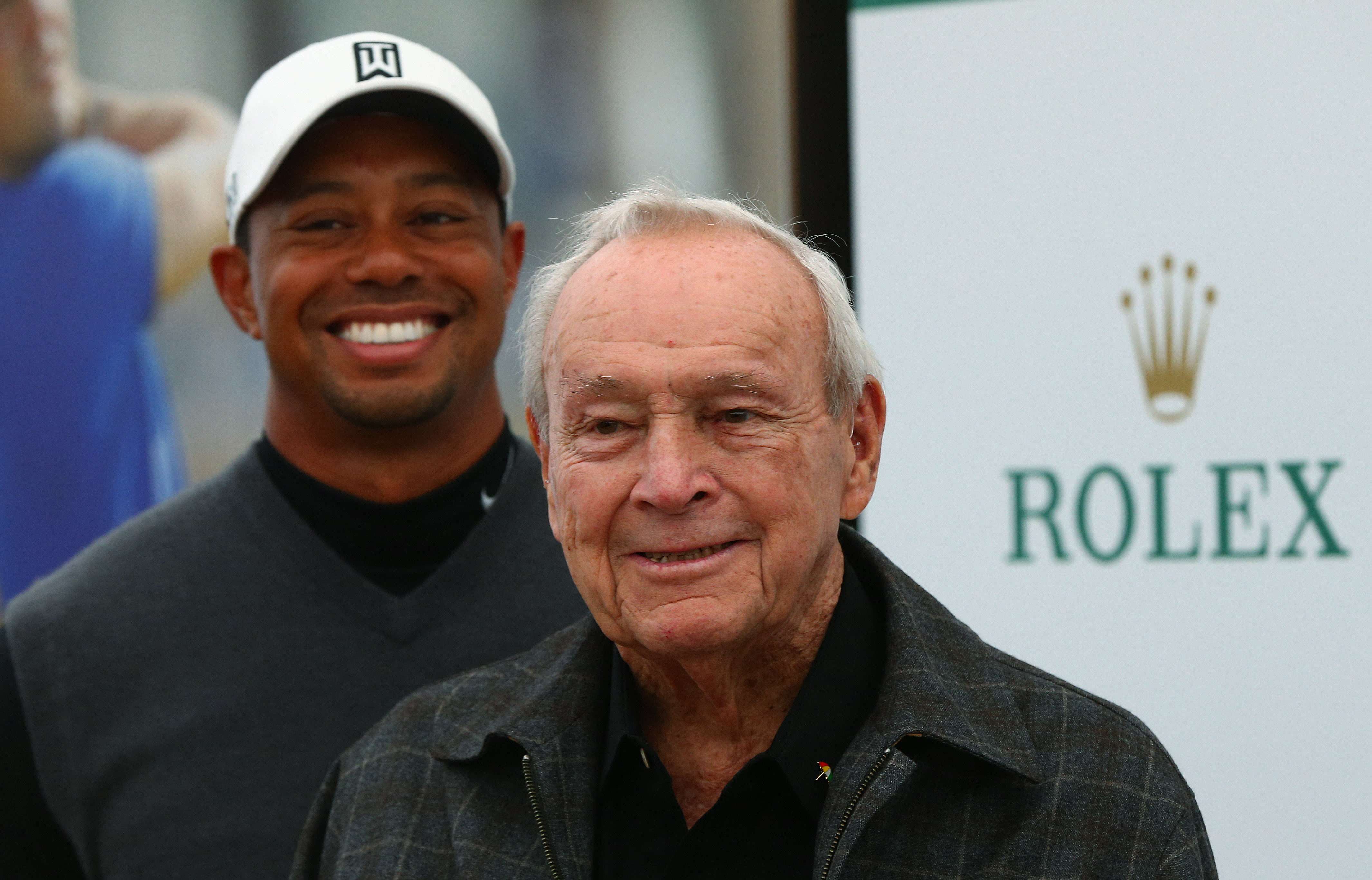 Image result for tiger woods and arnold palmer