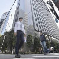 Dentsu East Japan Inc., located in Minato Ward, Tokyo, is one of five Dentsu subsidiaries being probed for possible labor law violations. | KYODO