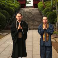 Temple monks Shinsei Miura and Kenkai Yamada | KIT NAGAMURA