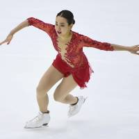 Three-time world champion Mao Asada finished second at the Finlandia Trophy last week despite not attempting a triple axel in the short program or free skate. | KYODO