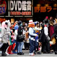 Got your freak on?  — from the  Kawasaki Halloween Parade, Oct. 30.  | REUTERS