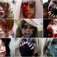 Extreme makeovers — from the  Kawasaki Halloween Parade, Oct. 30.  | REUTERS