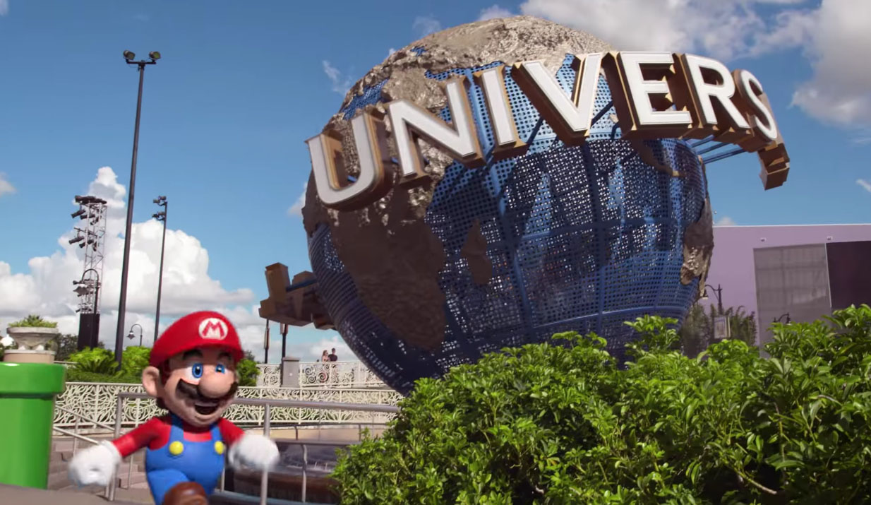 Image result for nintendo and universal studios