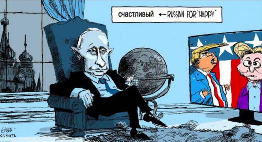 Resultado de imagen de CARTOONS ON RELATION BETWEEN USA AND RUSSIA
