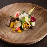 Walk this way: A garden sallad called \"A Walk through the Garden,\" which is served at Hertog Jan. | AP