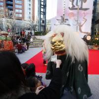 On New Year\'s Day, there will be a shishimai (lion dance) performance at the Roppongi Hills Arena. | ROPPONGI HILLS