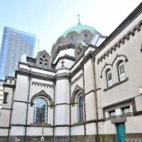 The Byzantine-style Holy Resurrection Cathedral in Tokyo is seen on Nov. 6. | YOSHIAKI MIURA