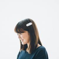 The Ontenna, a wearable device for people with hearing loss, is worn in one’s hair. Hearing aids headed for new vibe with Ontenna