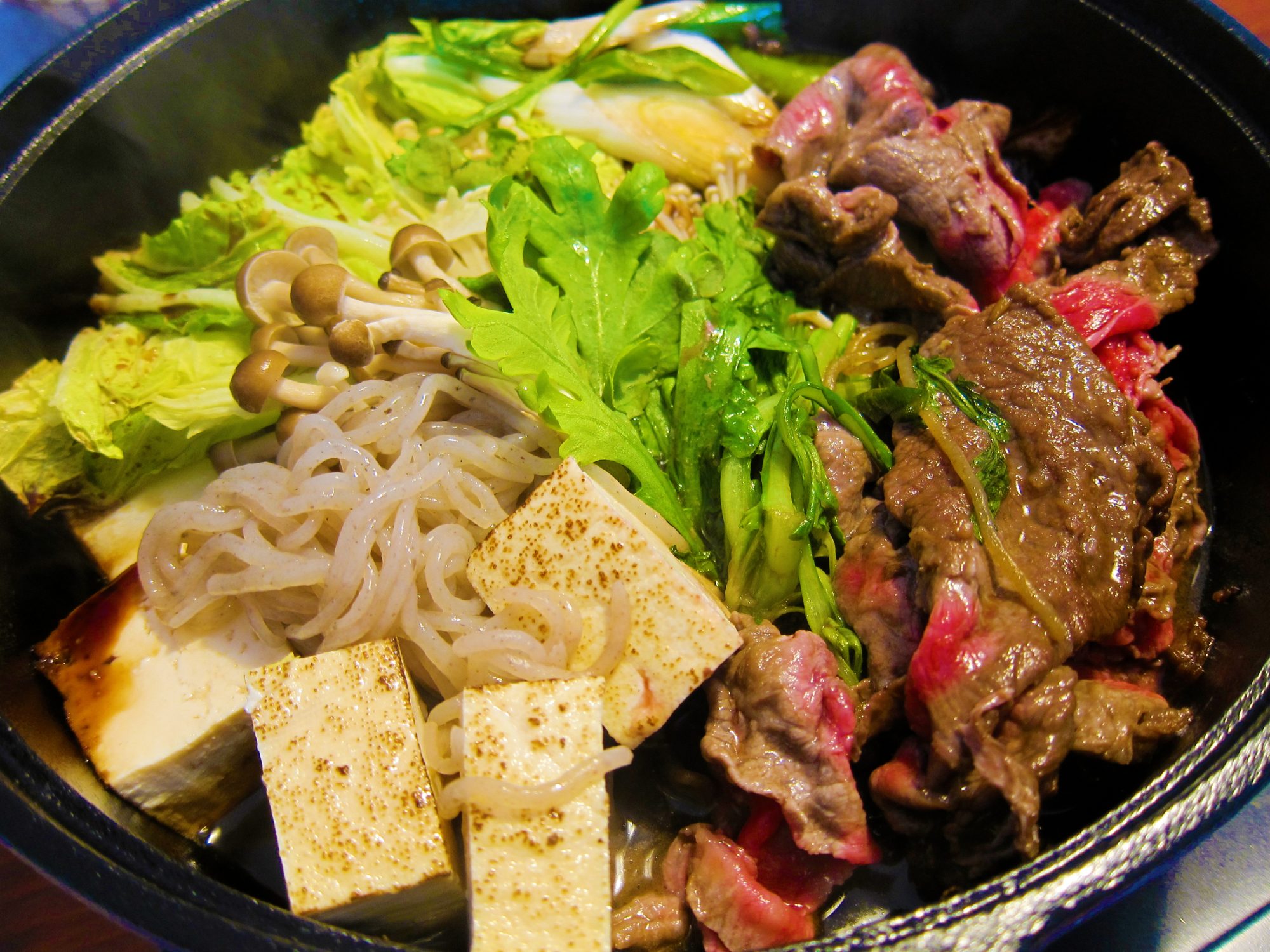 JAPANESE HOT POT (SUKIYAKI)