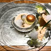 Kazutoshi Narita\'s Grand Dessert menu includes a freshly made souffle, straight from the oven. | ROBBIE SWINNERTON