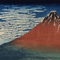 \"A Mild Breeze of a Fine Day\" from Katsushika Hokusai\'s series, \"Thirty-six Views of Mount Fuji\" | COURTESY OF THE SUMIDA HOKUSAI MUSEUM